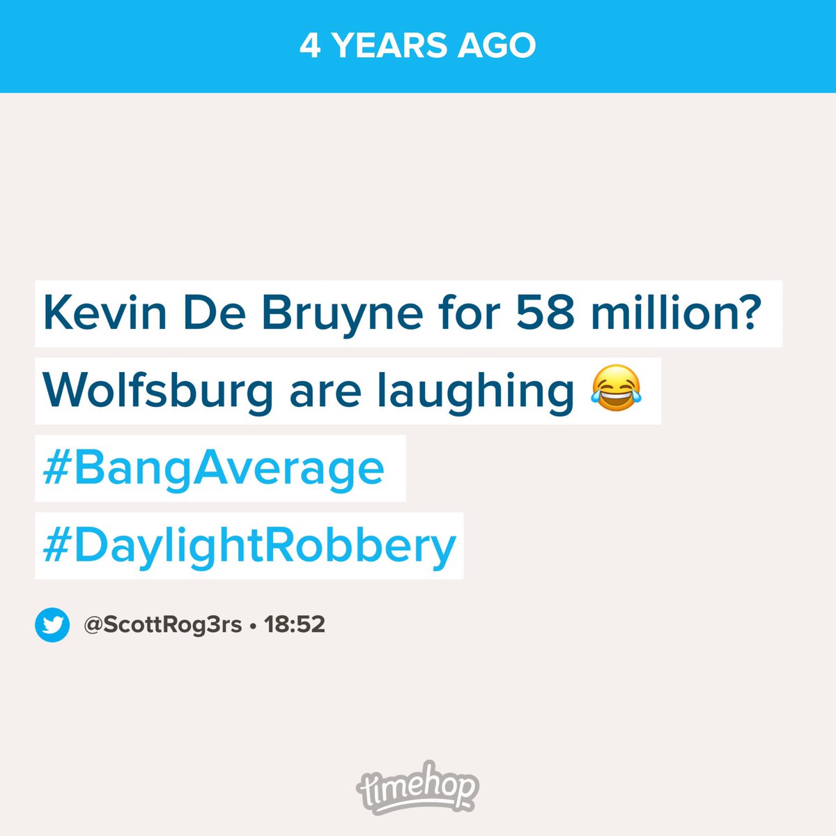 ScottRog3rs's tweet photo. Well I know fuck all about football clearly, he’s now worth double if not triple this. #PepPower https://t.co/ZX1ji7Mzxl