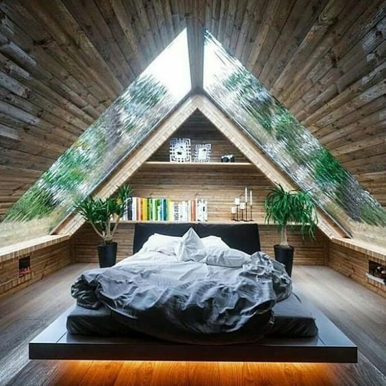 MaliniLifestyle's tweet image. Who wouldn't want to wake up in a room like this?  Beautifully designed and the greenery coming through the glass really lifts the room. 
*
*
*
*
*
#Home #Architecture #Loftspace #Luxury