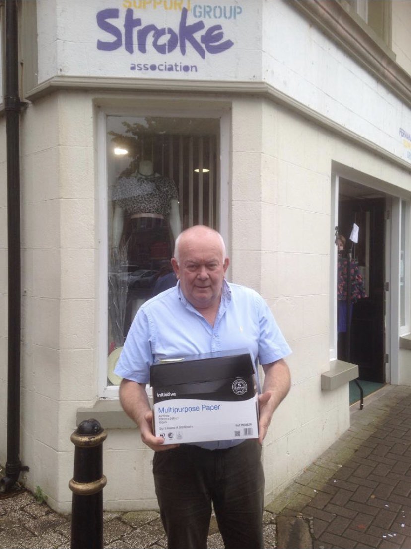 gildernewm's tweet image. I called into the Stroke Hub in Enniskillen this morning to commend all the volunteers on a job well done @FermanaghS the last of 6k+ forms away to @healthdpt now!