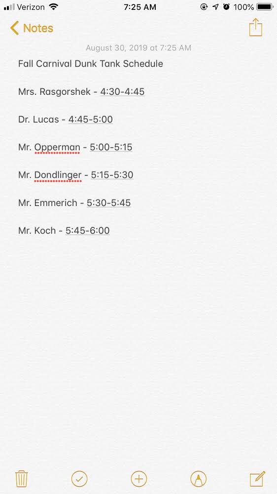 WHS_Stuco66's tweet photo. Make sure you come to the dunk tank before the football game to see one of your favorite teachers get soaked!!  @WHSREDSHIELD @westsidewired @Westside66 https://t.co/pcLouzSCnj