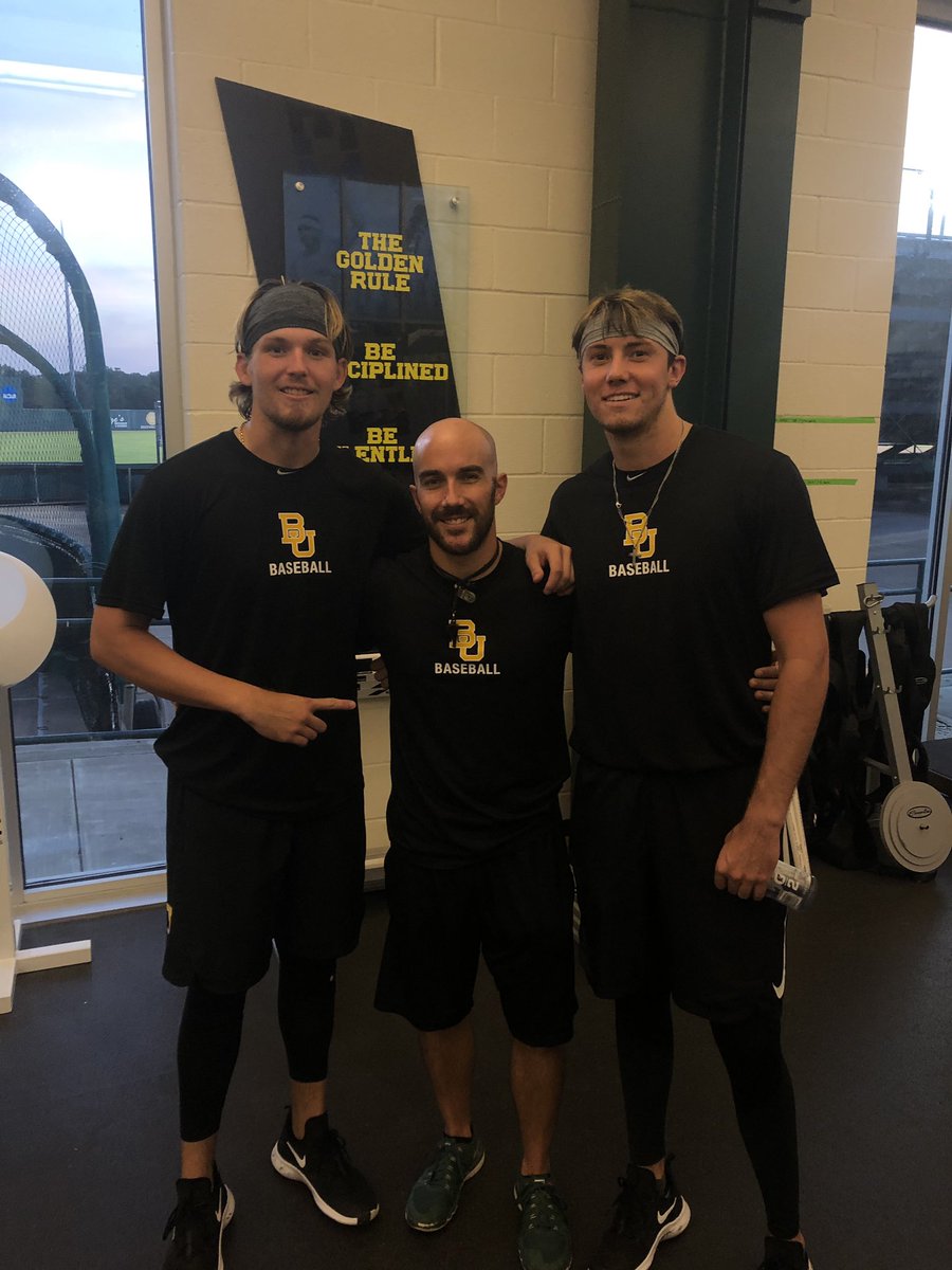 You never wanna see someone that’s meant so much for a program leave, but I could not be more thrilled for <a href="/DrCoachNelly/">Josh Nelson</a> &amp; his new future! You have always embodied what it means to be a true leader, shaping me &amp; all my brothers <a href="/BaylorBaseball/">Baylor Baseball</a> to be #ChampionsForLife THANK YOU🤞🏼