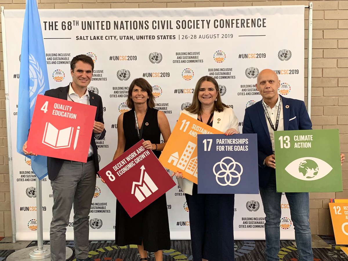 Llevamos más de una década favoreciendo la empleabilidad de la juventud. Hemos presentado nuestra experiencia en la 68th Conferencia #UNCSC2019  junto <a href="/noviasalcedo/">Fundación Novia Salcedo</a> y <a href="/fundacionTef/">Fundación Telefónica</a>  . Esta es la declaración surgida de la conferencia bit.ly/2ZuW7dn #youthemployment
