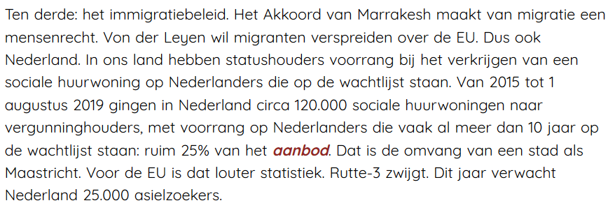 flipvandyke's tweet photo. In de tekst van Epping staat 120.000 woningen voor vergunninghouders sinds 2015. Nu 120.000 vergunninghouders klopt wel ongeveer, maar de verhouding is natuurlijk niet 1 woning per 1 vergunninghouder.
Zie ook mijn tweet eerder vandaag. https://t.co/hLi4nKSXlF