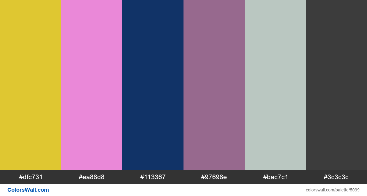 Pie Chart Palette