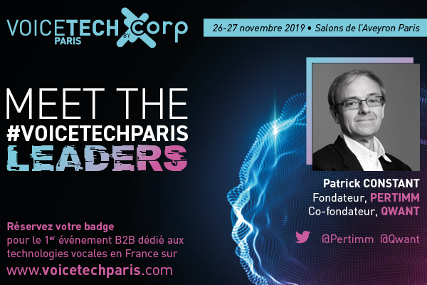 VoiceTechParis's tweet photo. [MEET THE #VOICETECHPARIS LEADERS] #Reconnaissancevocale, #NLP, #NLU : état de l’art et dernières avancées de la recherche sur ces technologies.
Un point technique par @pertimm @Qwant_FR à découvrir le 26 novembre 📅. 
Le programme complet du congrès sur👉 https://t.co/rux98zuN9i https://t.co/ZD2o9vl6m4