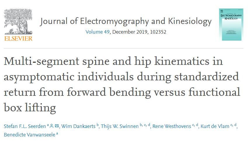 stefan_seerden's tweet photo. The full version of our latest paper is now online! Free access to the full version of our paper for the coming 50 days via this link: https://t.co/QWlNYF1apU 

#spinalkinematics #spine #kinematics  #ClinicalvsADL #mobilitytest https://t.co/QwYsXQeuG7