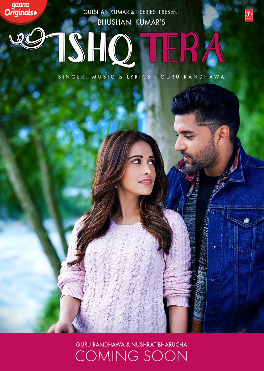 Nushrratt's tweet photo. Happyy Birthday Guruuuuuuuuu! 🤘
Aaj hai Guru ka birthday, but we have a gift for ya'll! Here's the first look of my single #IshqTera with @GuruOfficial... Song coming out soooon for you guys!

@itsBhushanKumar @TSeries @gaana https://t.co/XbyXcaraIo