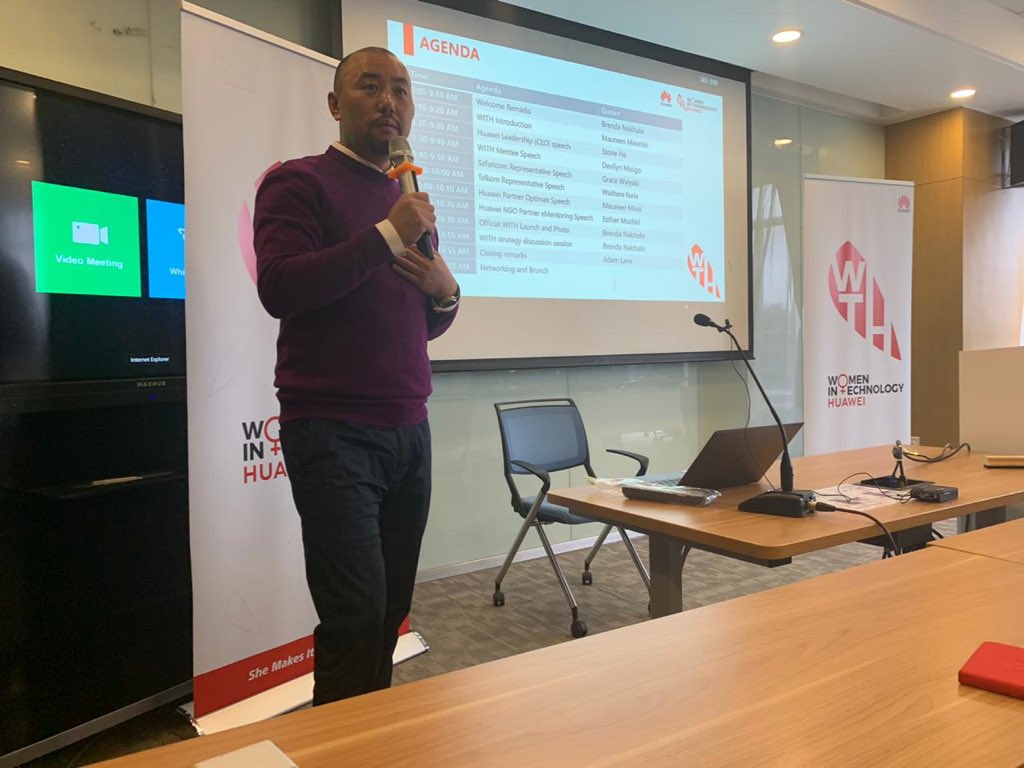 WeshSally's tweet photo. Official #WITHLAUNCH. At @Huawei__Kenya office. Empowering women in technology🤗 . https://t.co/2GHzlXPzDk