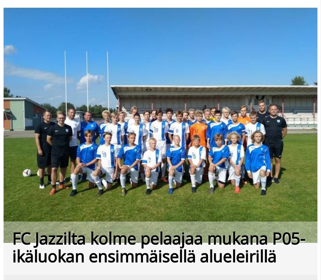 FCJazz05's tweet photo. #fcjazz05🔴 #kohtiomaahuippua https://t.co/6z0EgJ1Ag9