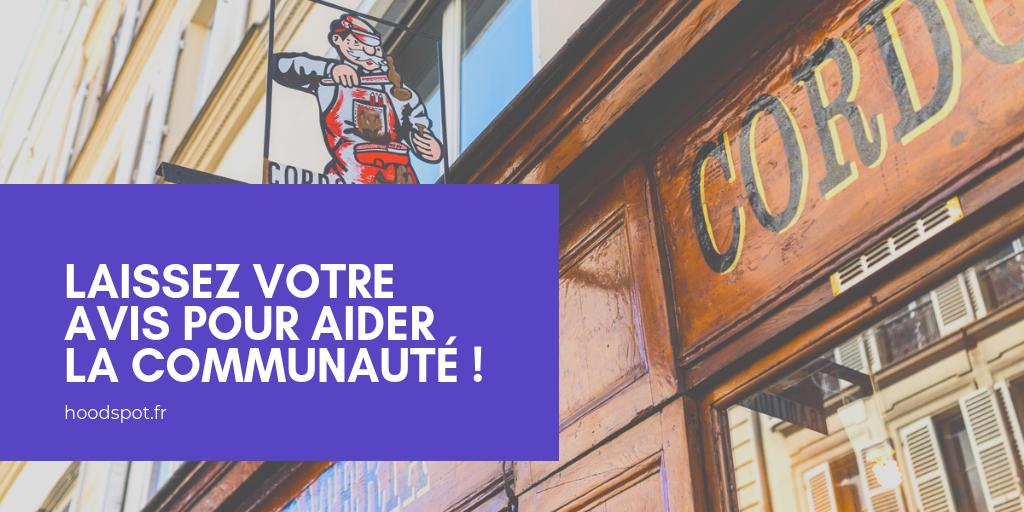 N'hésitez pas à laisser un avis à vos commerçants préférés afin de conseiller les autres visiteurs.

Pour retrouver la fiche d'un professionnel, rendez vous sur :
hoodspot.fr