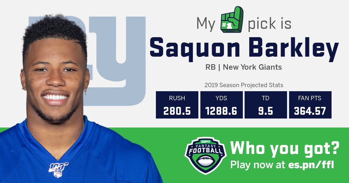 psusince82's tweet image. I just drafted with the @ESPNFantasy app. Play now! es.pn/fantasyfootball