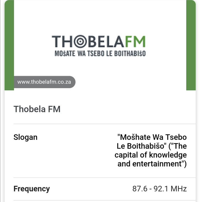 Teasterlprogram's tweet image. Catch our Limpopo Ambassador on Thobela FM tomorrow morning from 08:05 - 08:30. He will be talking about the importance of Mathematics as a school subject. 

Never miss this.