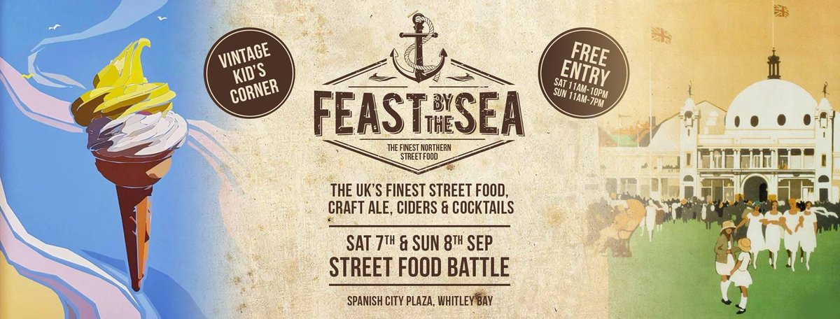 Next Weekend we return to Spainish City Plaza for our Feast by The Sea - Street Food Battle! Live music, 20 plus Street Food vendors and Free entry all weeekdnd - Sat 11am till 10pm and Sunday 11am till 7pm