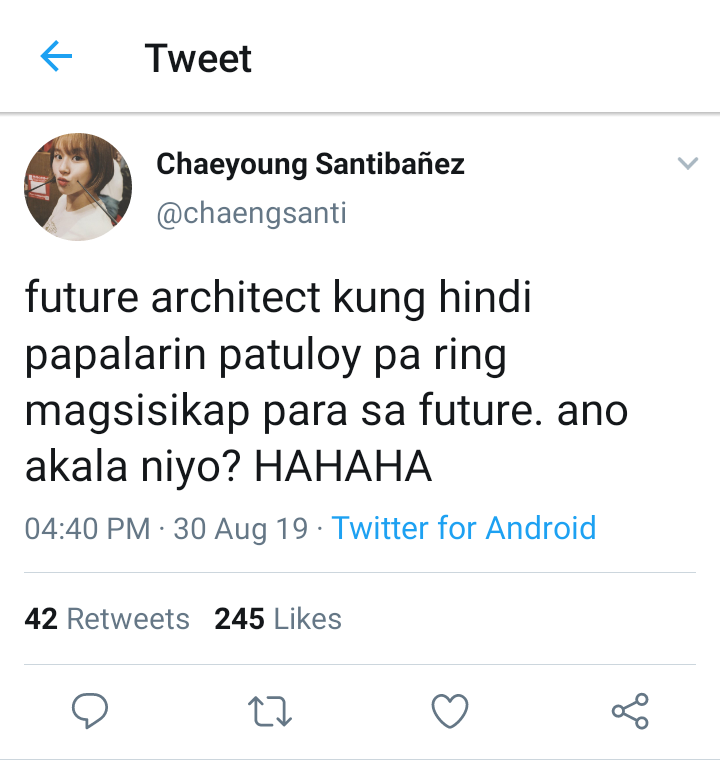 nabong95's tweet photo. Michaeng tagalog crack au

Kung saan isang architect si Chaeyoung at nagkataon namang si Mina ang kanyang kliyente na ex niya https://t.co/po92ooV4NO