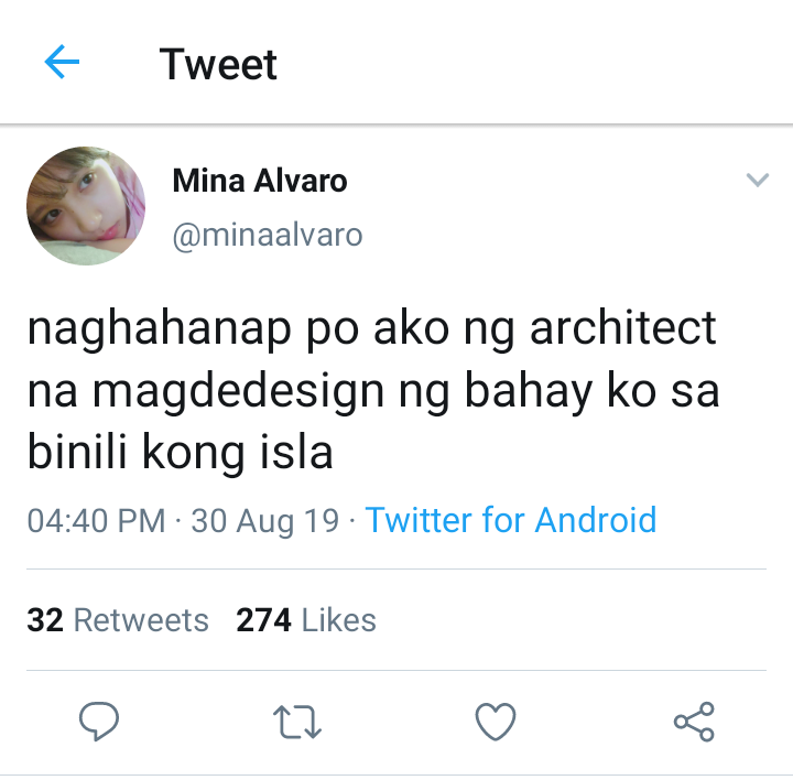 nabong95's tweet photo. Michaeng tagalog crack au

Kung saan isang architect si Chaeyoung at nagkataon namang si Mina ang kanyang kliyente na ex niya https://t.co/po92ooV4NO