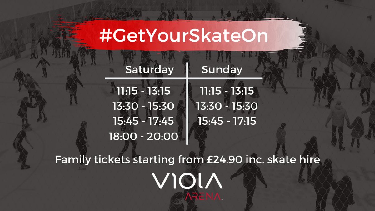 It’s coming to the end of a long 6 weeks holiday and we think you deserve to chill out ❄️👇

So head down, get your skate on and cool off with sessions running all weekend! ⛸ #FridayFeeling