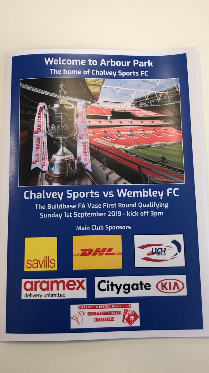 #sundaysprogramtoday thanks to <a href="/amprintcopy/">A M Print & Copy</a>  for our <a href="/BuildbaseUK/">Buildbase</a> #FAVase match v <a href="/wembley/">Wembley Stadium</a> on Sunday @ Arbour Park 3pm kick off 

@NonLgeProgs <a href="/NonLeagueCrowd/">Non League Crowds</a> @NonleagueS <a href="/fiberkshire/">Football in Berkshire</a> @NonleagueS <a href="/AffordableFooty/">Affordable Football</a> <a href="/SloughTownST/">SloughTown S.Trust</a> <a href="/sloughtownfc/">Slough Town FC</a> <a href="/Robs_Sport/">Robert Stevens</a> <a href="/HellenicLeague/">Hellenic League</a>