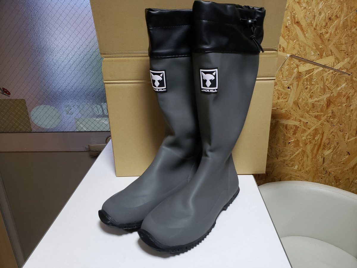 新品 ジャッカル パッカブルブーツ XL オリーブ fkip.unmul.ac.id