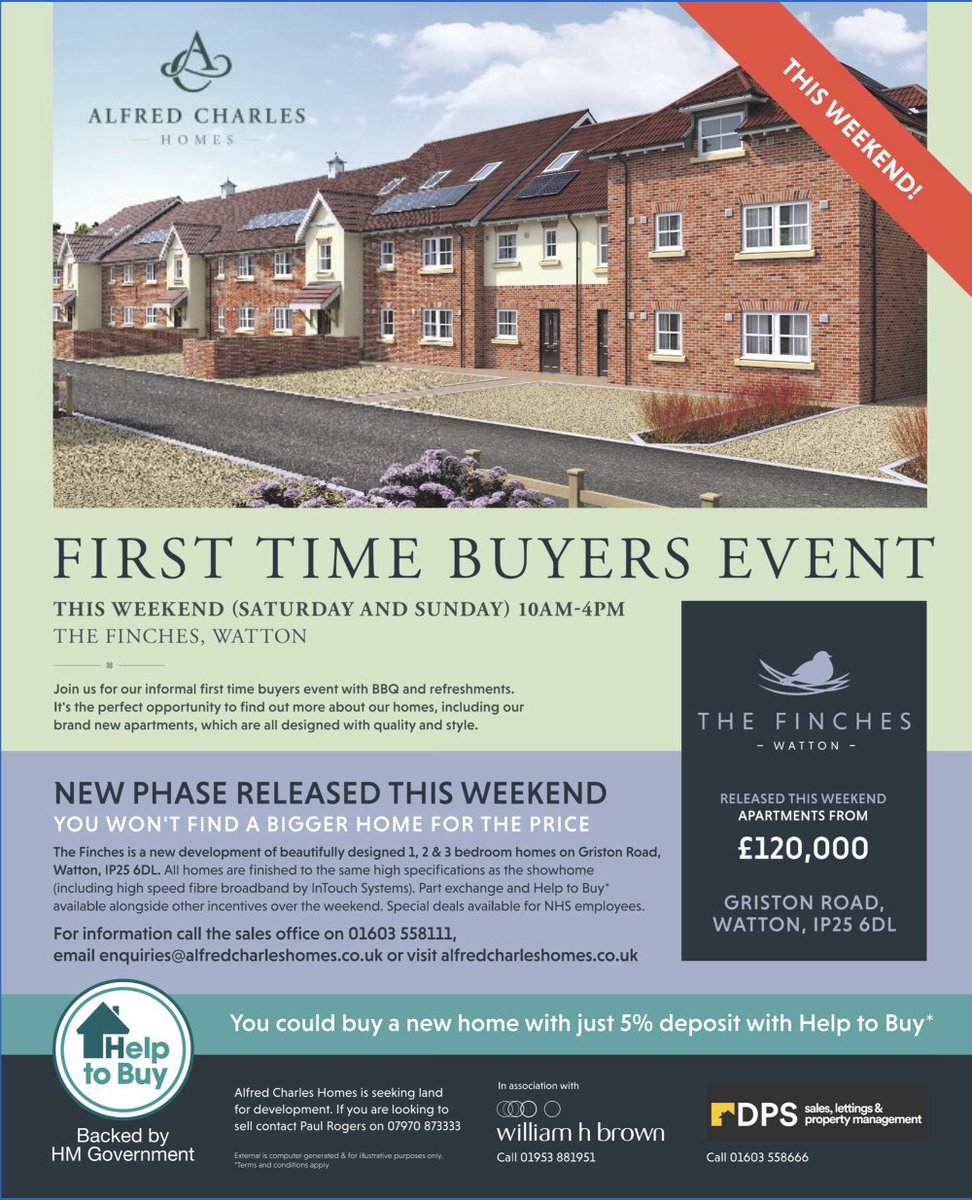Don’t miss out! This weekend! <a href="/dpsestatesltd/">DPS Estates</a> alfredcharleshomes.co.uk/find-a-home/th…