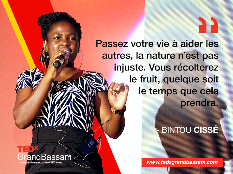 TEDxGrandBassam's tweet photo. #Speaker5 : Etudiante, entrepreneure dans le domaine avicole et présidente de l'ONG EWA, Bintou Cissé milite depuis quelques années pour l'éducation de la jeune fille en zone rurale.
Accédez à la vidéo : https://t.co/mzUAExgMot
#TEDxGrandBassam #TEDx #civ225 #grandbassam https://t.co/8vRYA8oABF
