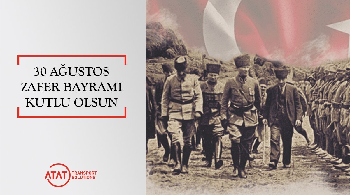 30 Ağustos Zafer Bayramı Kutlu Olsun
#30Agustos 
#30AgustosZaferBayramimizKutluOlsun
