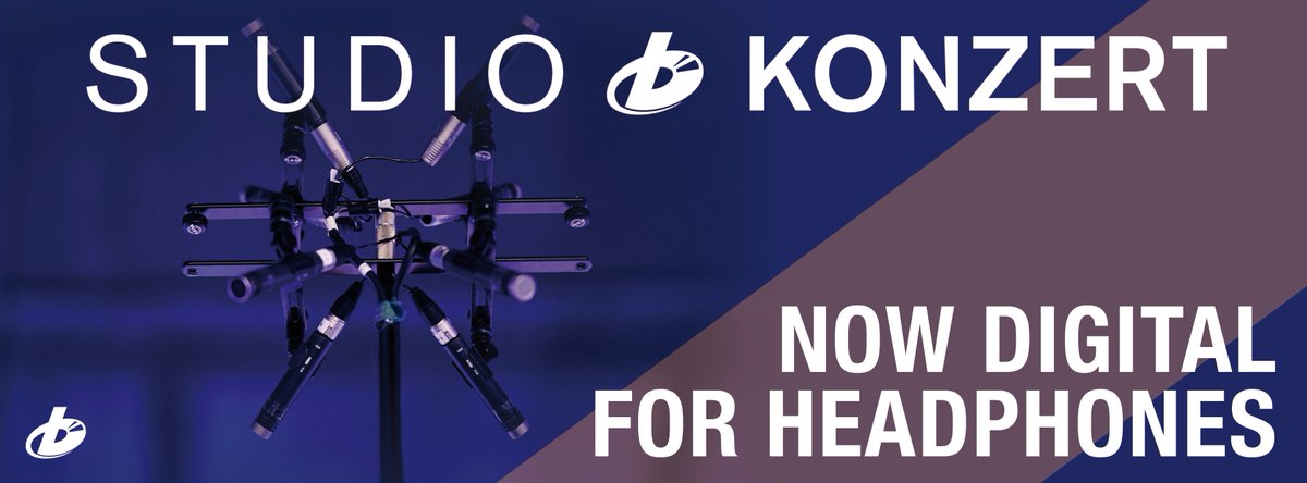 🎧 HERE IT IS ▷▷▷ our »STUDIO KONZERT FOR HEADPHONES« series is now online on every digital platform 🤭
Listen to our concerts on the best seats thanks to our immersive surround sound mix. Grab your headphones and enjoy the experience!
👉 bit.ly/Playlist_STUDI…