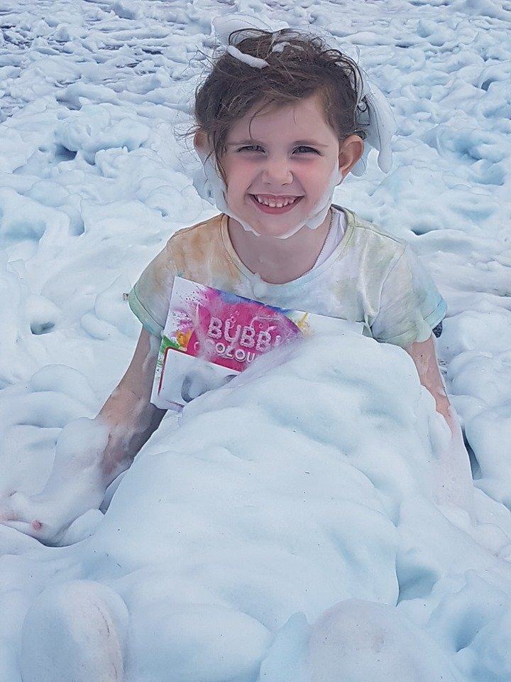 Bubbly Colour Run tweet media