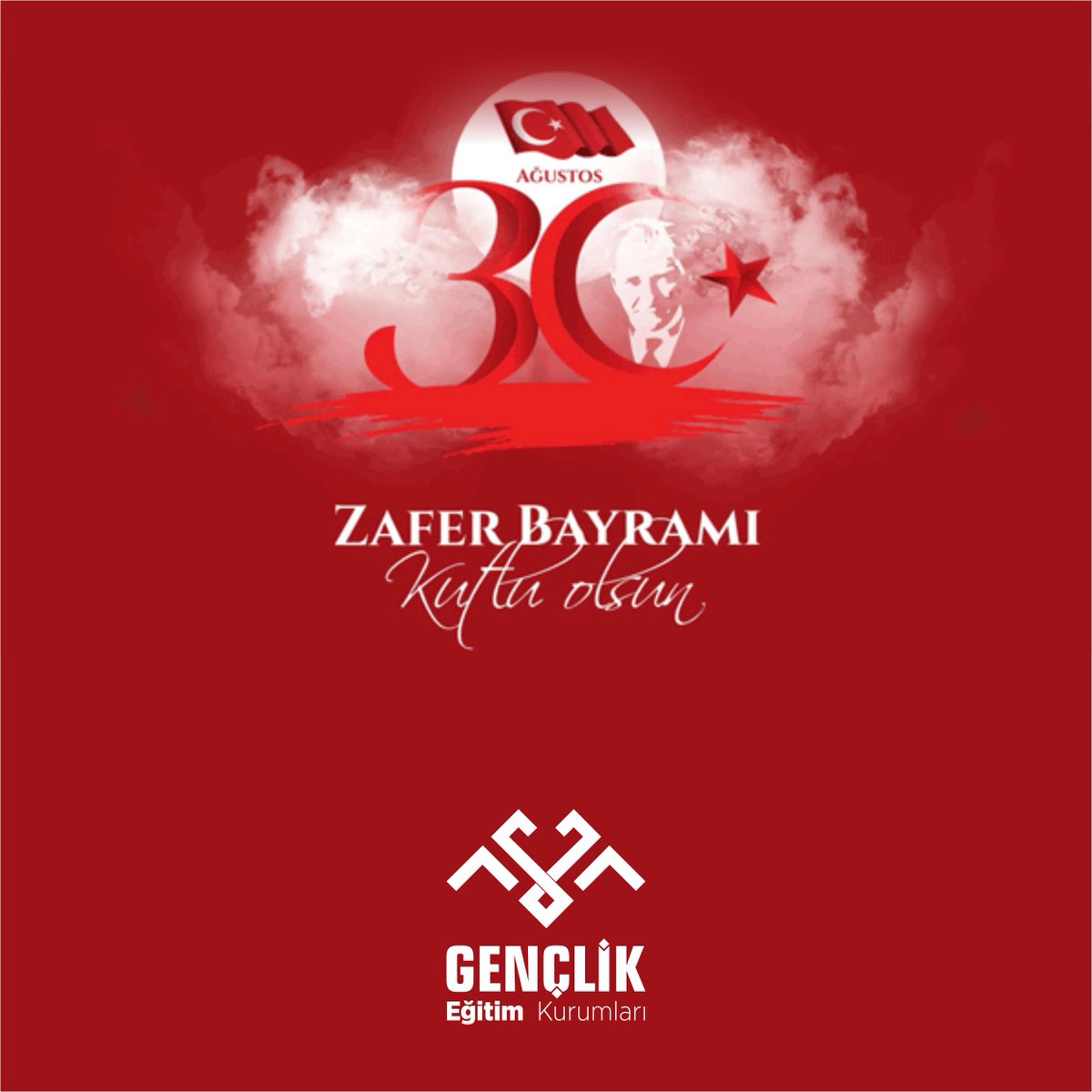 genclikegitim's tweet photo. 30 Ağustos ZaferBayramı kutlu olsun.
#GenclikEgitim
#Zafer #Bayramı
#30Ağustos https://t.co/3yHDx3svzs