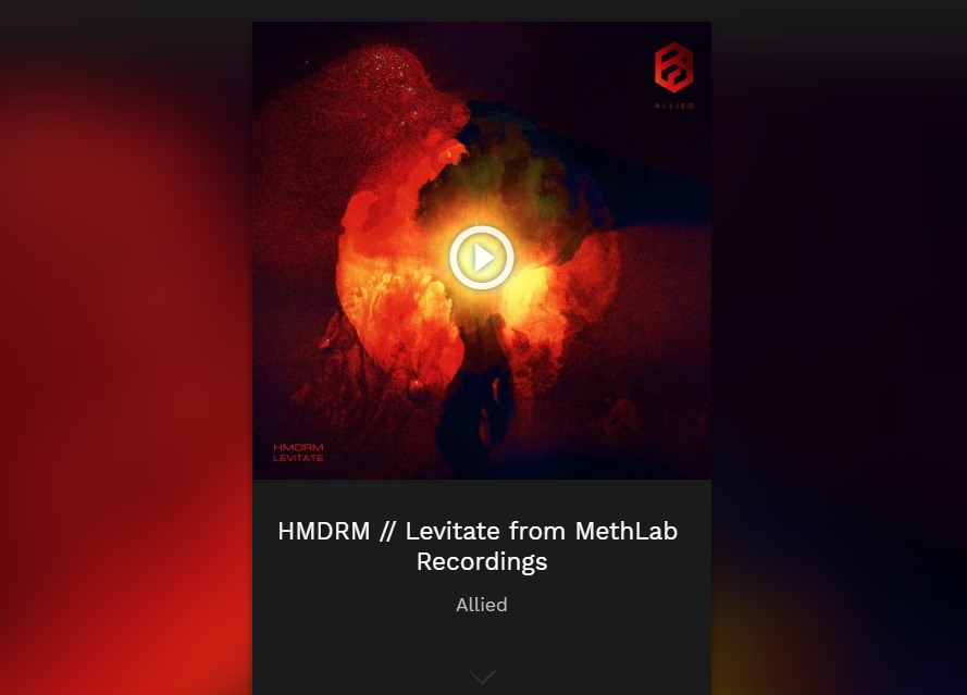 _allied_'s tweet photo. Hey guys,

HMDRM &amp; Levitate are out today

Listen here - 

https://t.co/HI8AR8hBX0

@MethLabAgency

: ) https://t.co/Gr1P3K8ubw