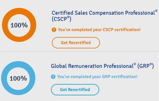 Nice update when I logged in to my <a href="/WorldatWork/">WorldatWork</a>  account! 👨‍🎓