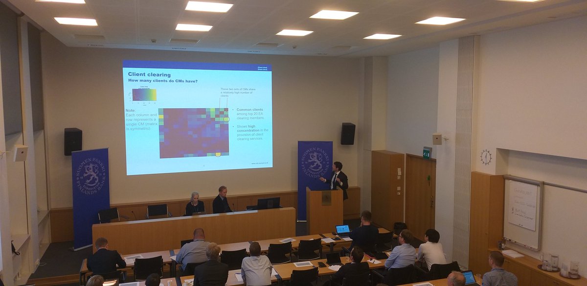 KasperiKorpinen's tweet photo. Argyris Kahros: euroarea client clearing network. EMIR TR data has been problematic. #Simulatorseminar https://t.co/6P8XC3HHhK
