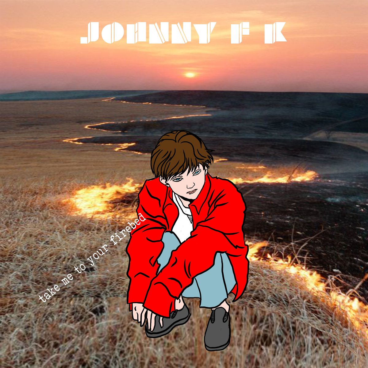 Johnnyfkmusic's tweet photo. My new single 'Take Me To Your Firebed' is out now and available to stream on all platforms! 🔥

Find it here: https://t.co/jjQXZc8wXC

Art by @lilithaimusic https://t.co/5pwYmOxI0j