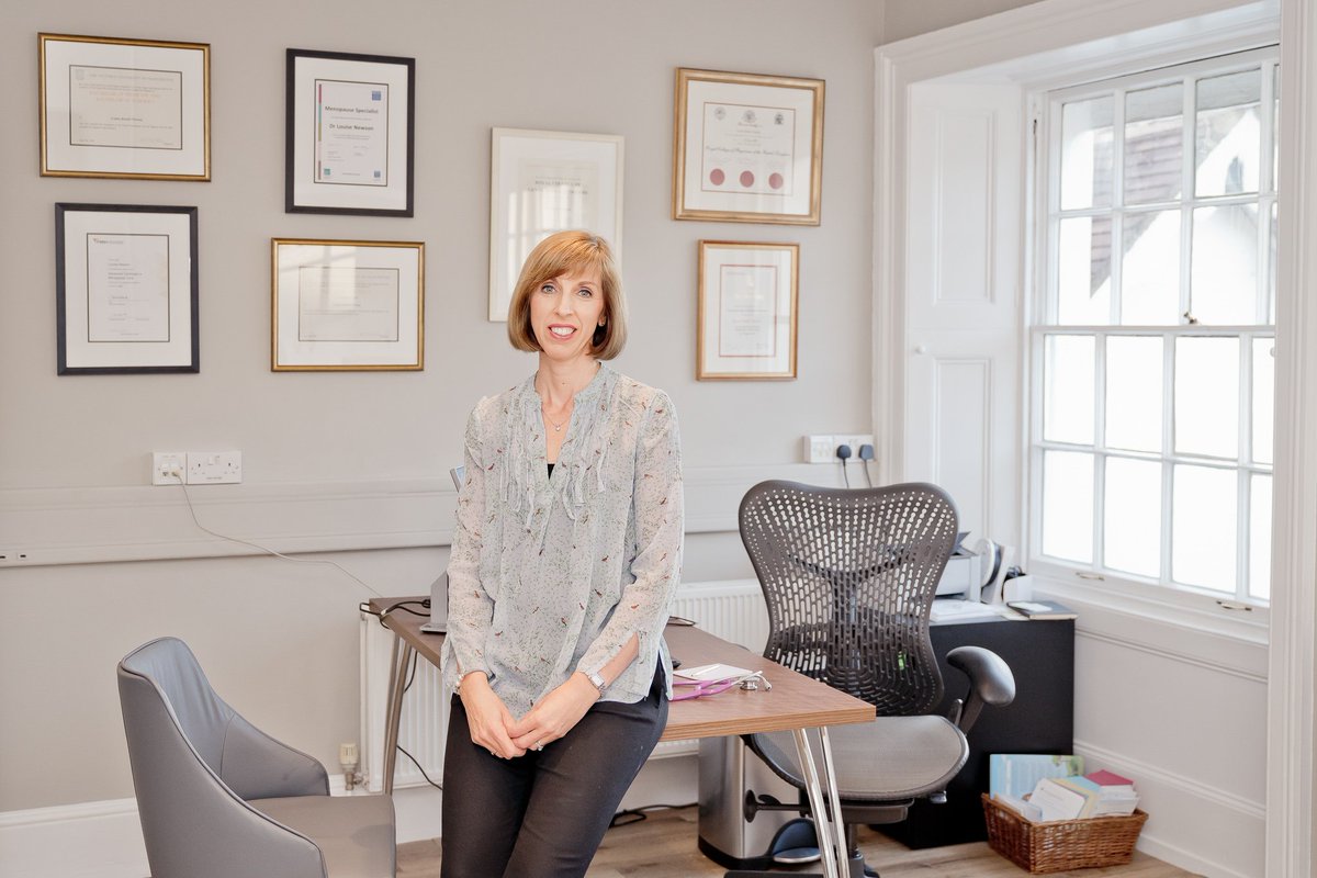 drlouisenewson's tweet photo. **IMPORTANT** Dr Louise Newson reassures women not to panic after sensationalised reports in media on increased risks of breast cancer from HRT - read the facts and Dr Newson's response here - https://t.co/Ht4CB6hX0A https://t.co/qBExt8T2qr