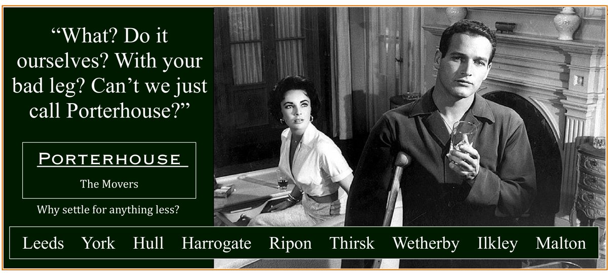 A famous quote from a classic movie . . . well, almost.

#FridayThoughts #property #removals #moving