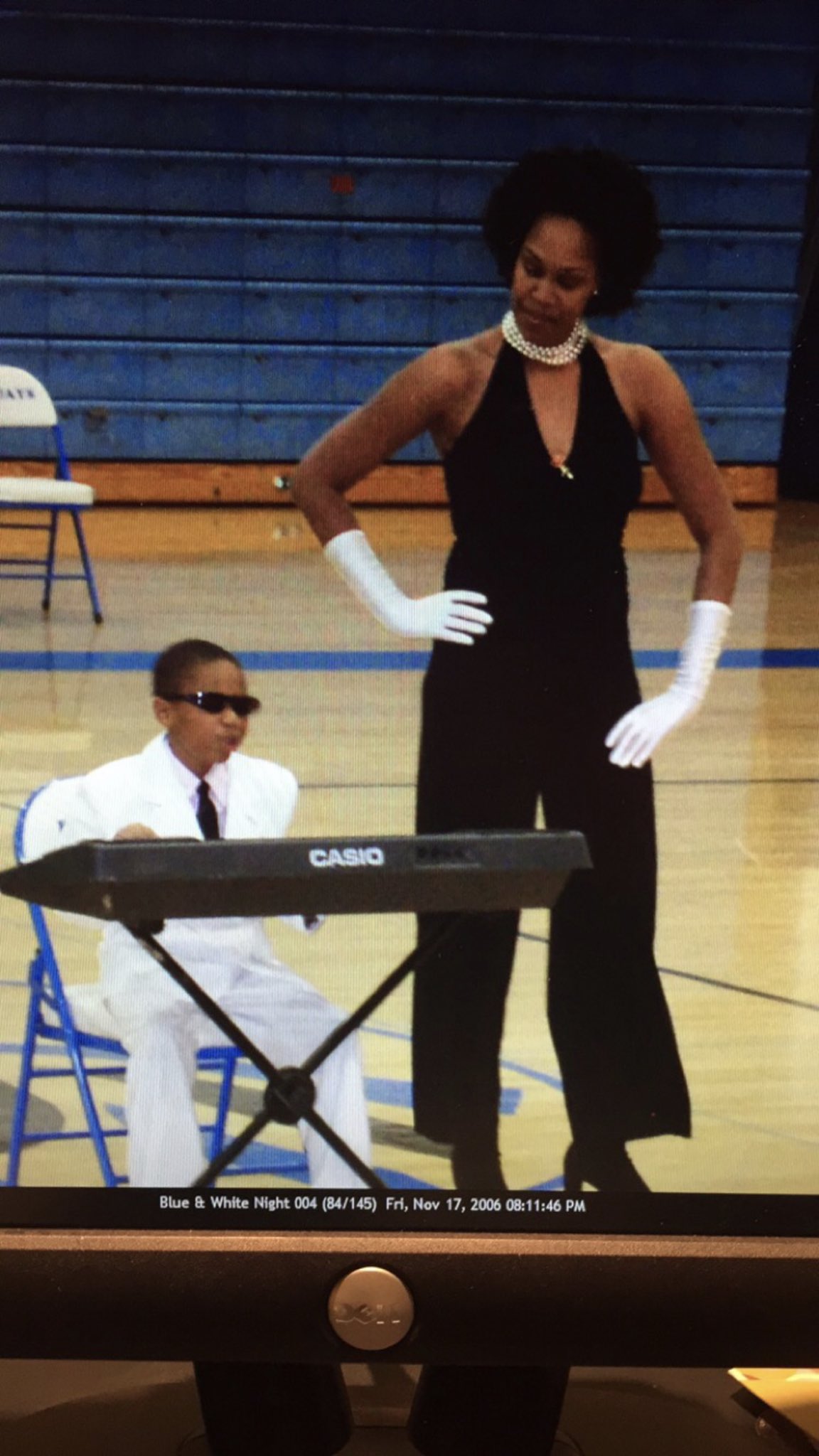 Happy birthday to the BEST Ray Charles impersonator ever!!!       . We love you son. 