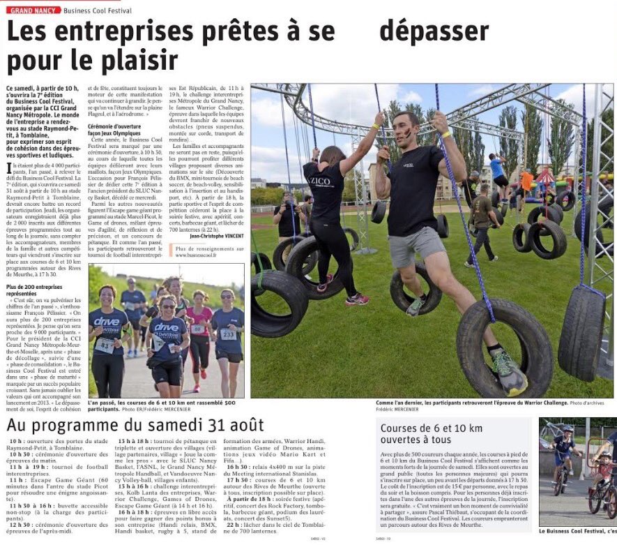 CCI54's tweet photo. Super présentation du Business Cool Festival de notre partenaire l’Est Republicain ! #bcf2019 #ademainttlemonde https://t.co/sNsqNJ3ifz
