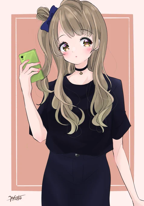ゆるふわパーマにしてみたよ? 