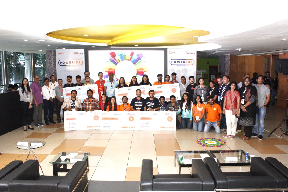 tech_mahindra's tweet image. 24hrs+130 Developers+ 50 solutions+ Fun &amp;amp; Games =  #PowerUpAutomation
@UiPath &amp;amp; TechM host 3rd PowerUp #RPA Hackathaon at Pune #UnlockTheNXT

@C_P_Gurnani @drsatishpai @vrindapisharody @imanishvyas @Harsh_Soin @gmundassery