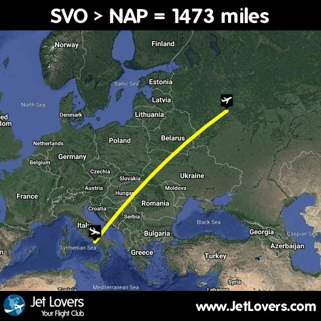 naughty_wave's tweet photo. My flight #42 on #JetLovers: SVO > NAP - another 1473 miles in the air! https://t.co/LuAtOXlTMq https://t.co/0pSiSvHN92