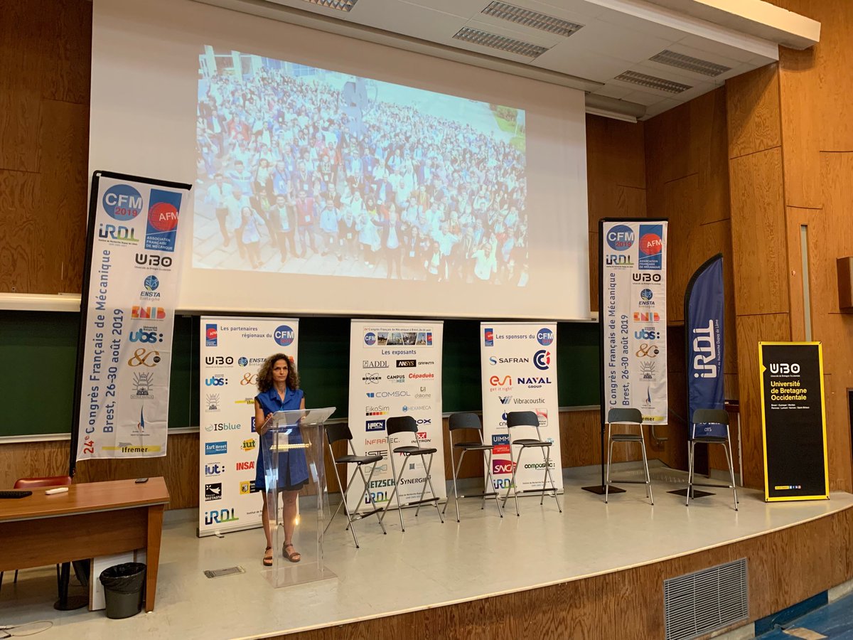 IRDL_News's tweet photo. Fin du congrès français de mécanique #CFM2019 Merci à tous les participants, à tous les organisateurs et bénévoles ⁦@ENIB_INFO⁩ ⁦@ENSTABretagne⁩ ⁦@UBO_UnivBrest⁩ ⁦@UBS_universite⁩ ⁦@CNRS⁩ ⁦@CNRS_dr17⁩ #IngénierieMarine #succès #Recherche https://t.co/0Ofxf4IazM