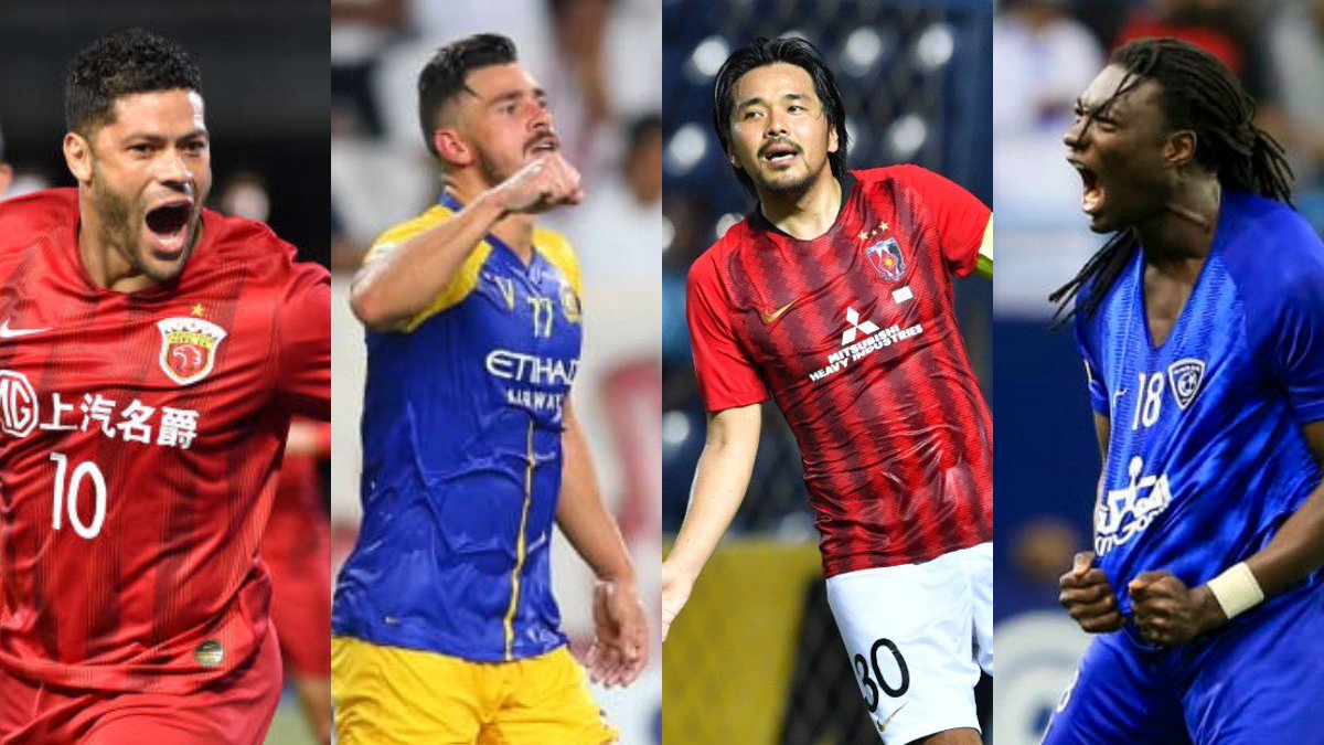 TheAFCCL's tweet photo. 🥇These 4⃣ players are all still in the hunt for the #ACL2019 golden boot. Will any of them catch Leonardo❓🤔 https://t.co/FVLlWUmXM8