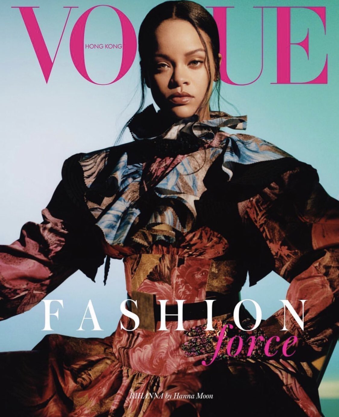 Outlander Magazine on X: Rihanna Wearing Louis Vuitton on the September  2019 edition of Vogue Hong Kong 🇭🇰  / X