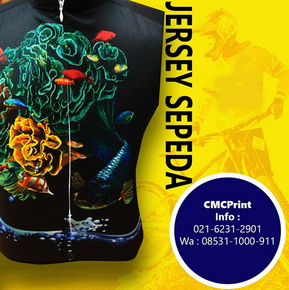 Bikin Jersey Custom
Apparel &amp; Textile Sublimation Print Service

CMCPrint Info :
021-6231-2901
Wa : 08531-1000-911
Workshop: Mangga Dua Square Lt LG Blok E No.6 Jkt.

 #textileprint #textilejakarta #textileprints #jersey #jerseysepeda #jerseysepedamtb #gowes #gowesnusantara