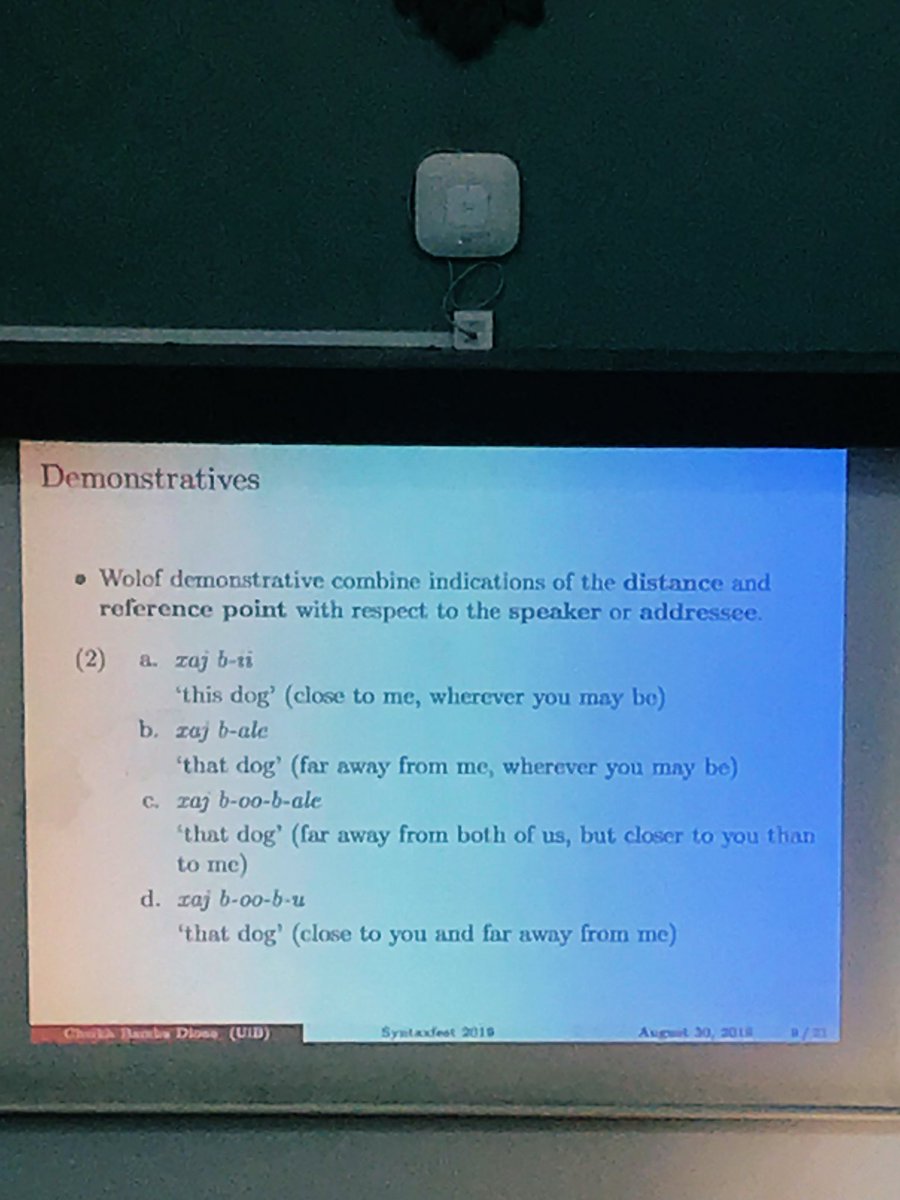 cigilt's tweet image. Very excited to host the 3rd Universal Dependencies Workshop at #syntaxfest2019 in Paris 

Particularly thrilled to see two new treebanks for low-resourced languages: Occitan and Wolof 

#minoritylanguages #IndigenousLanguages #NLProc #parsing #treebanks 
@zehavoc @JoakimNivre