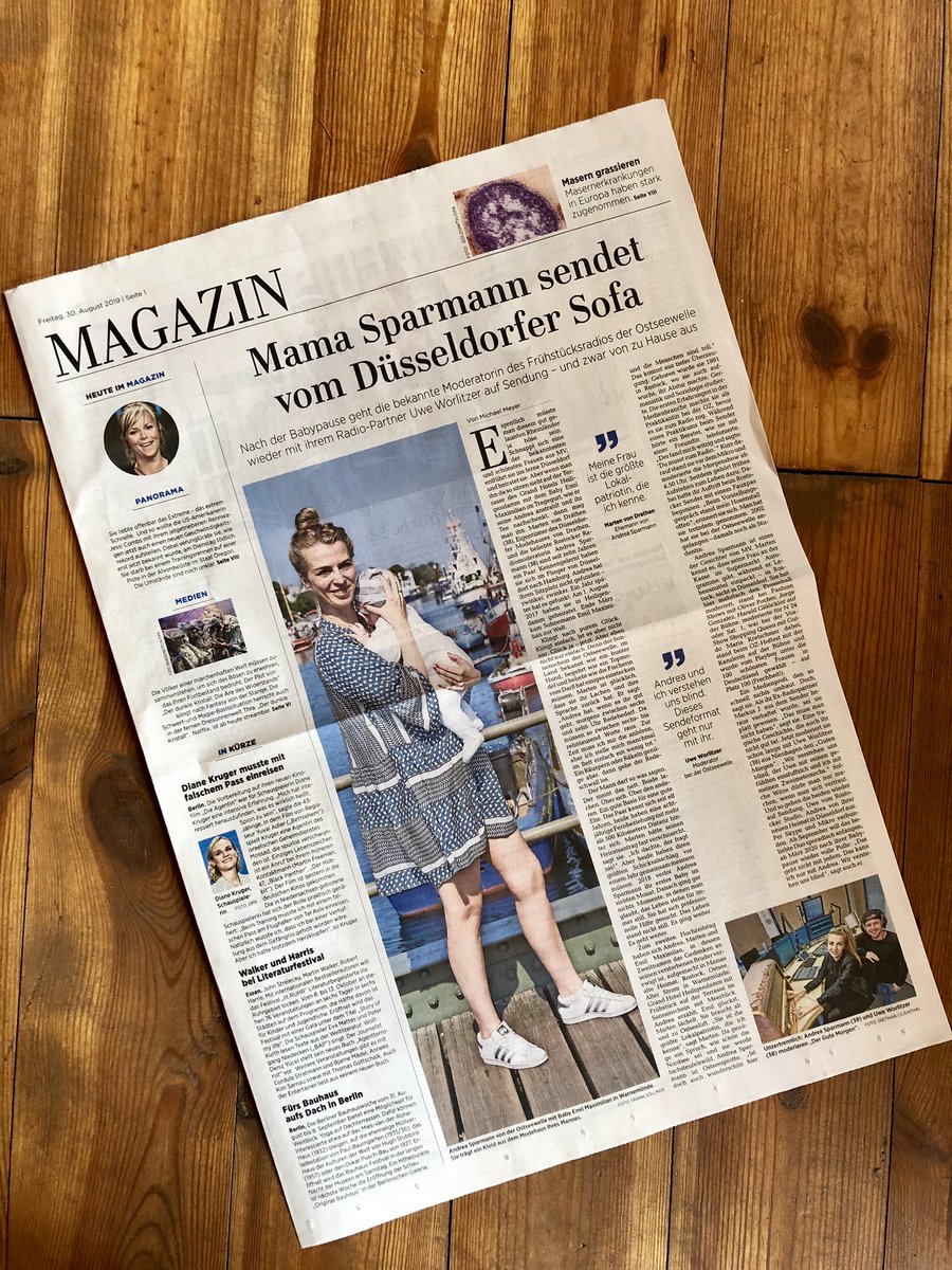 JoLepp's tweet photo. Kleine Blattkritik: In der @OZlive erschien heute ein Porträt über „die bekannte Moderatorin des Frühstücksradios der Ostseewelle“ Andrea Sparmann. Es ist voll von Klischees, Sexismus und seltsamen Sätzen. Immerhin kann man daran viel sehen, was so falsch läuft. (Thread) https://t.co/z8SVJuSTVH