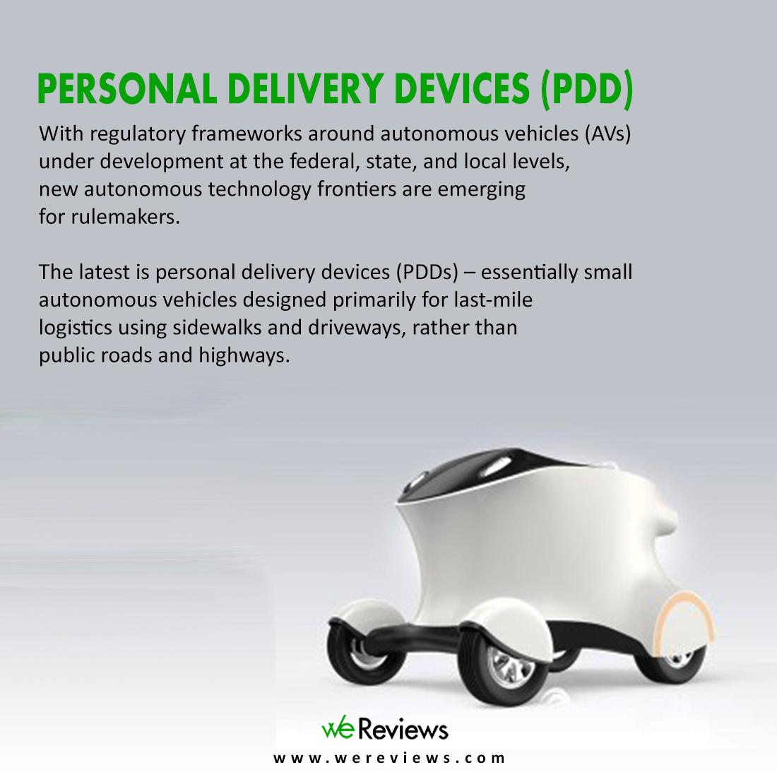 WeReviews_'s tweet photo. Latest Technology you should be aware of!

PERSONAL DELIVERY DEVICES (PDD)
#wereviews #reviews #amazon #amazonseller #viral #business https://t.co/YxiLPGkWzm