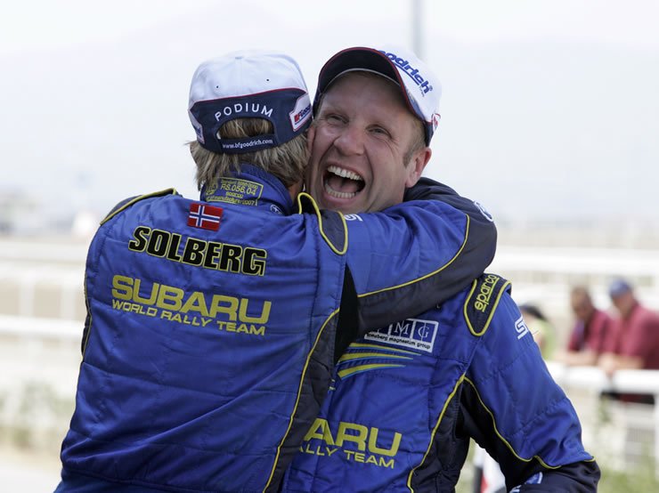 Petter_Solberg's tweet photo. Happy birthday to one of my very best friends and legendary co-driver Phil Mills 🎉 you don't look a day over 21! 😅 Looking forward to getting back in the car with you at @WalesRallyGB this year!! 💪🏼 https://t.co/B9g4Ayfdzd