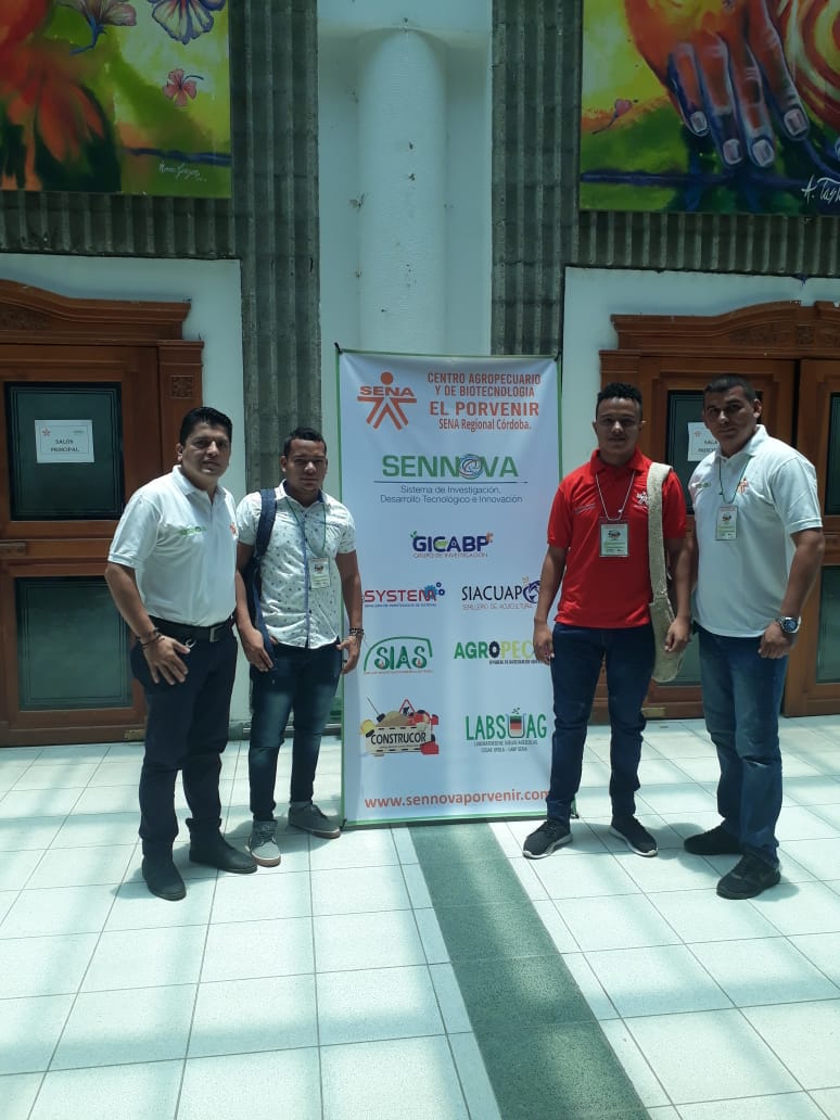 sena_magdalena's tweet photo. Aprendices de Semillero de Investigación #Ambiotec del #CAAG participaron como ponentes orales en el III Encuentro de Grupos Semilleros de Investigación Agropecuaria y en el I Congreso Internacional de Ciencias Agropecuaria en la ciudad de Montería #SENNOVA @SENAComunica https://t.co/CzRjLquWMJ