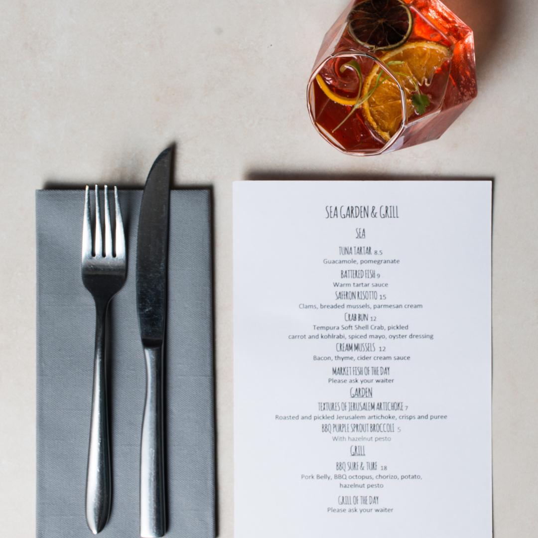 This is our ideal Friday evening view...Sipping on a cocktail browsing the menu for your main course! It was a 4 day week, you deserve it!
Reserve your table online via bit.ly/SGBooking