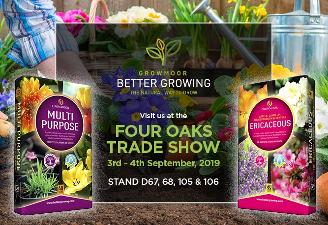 🌸 We are exhibiting at the Four Oaks Trade Show on the 3rd and 4th September, 2019 in Cheshire! 

Come along and say hello, view our product range and have a chat about how you should be stocking our products 🤗🌸